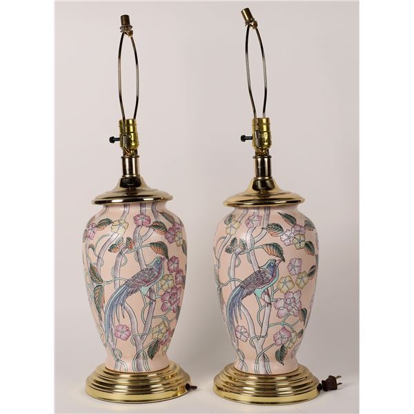 Chinese Porcelain Lamps, Match Pair   [171826]