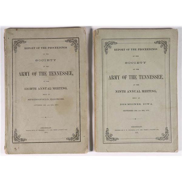 Army of the Tennessee Reports, 1874 and 1875  [166138]