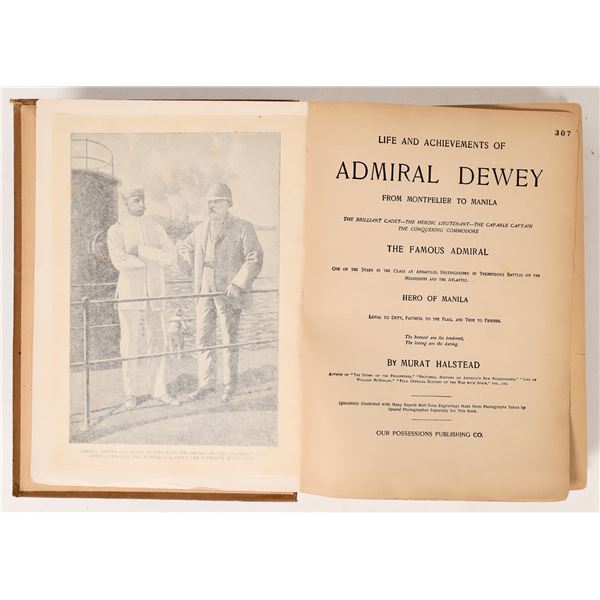 Life & Adventures of Admiral Dewey by Murat Hallstead  [170717]