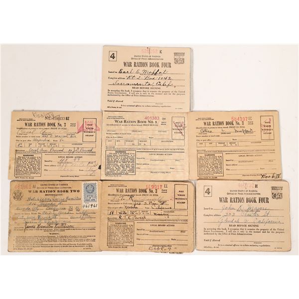 WW2 War Ration Books, 7  [171574]