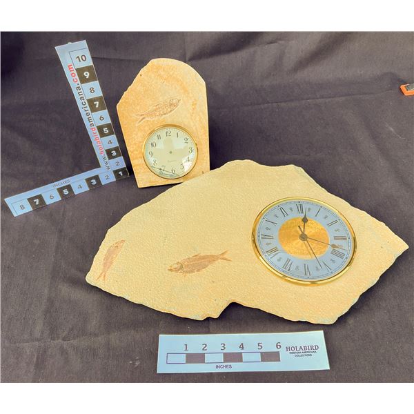 Fossil Fish Clocks (2)  [172012]