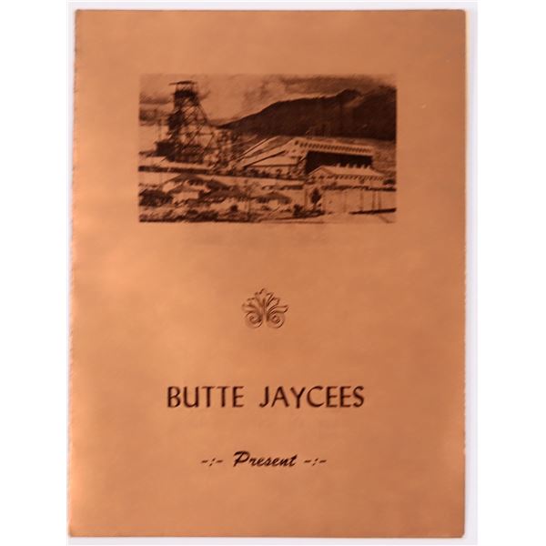 Butte Jaycees Copper Leaf Booklet  [164830]