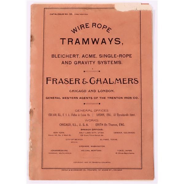 Fraser & Chalmers Wire Rope Catalog  [166589]