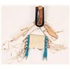 Image 2 : Awl Case and Purse, Amulet, and Beaded Knife Case  [170971]