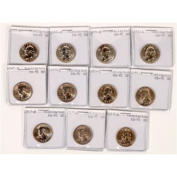 Washington Quarters MS 65 BU  [170568]