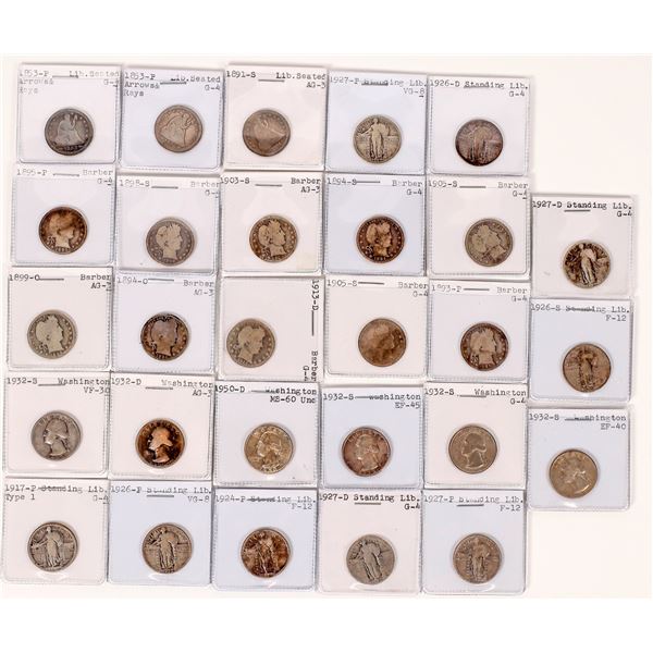 U. S. Quarters: Dealers Lot  [170635]