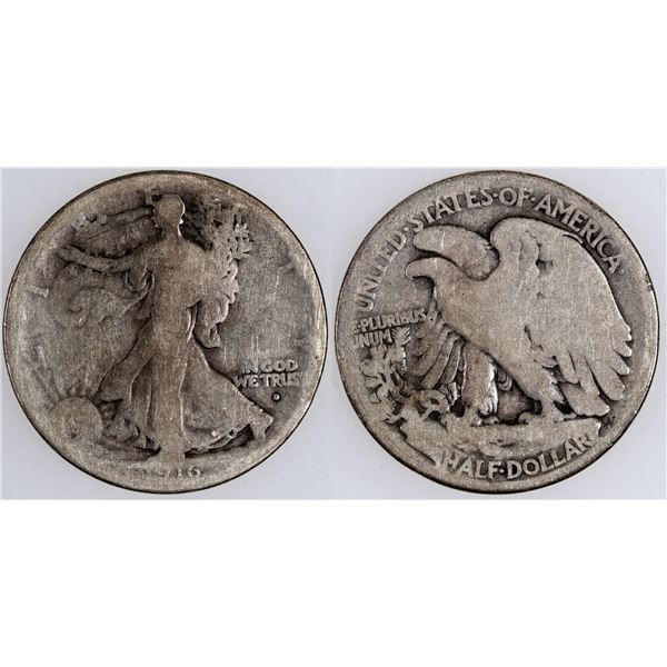 1916-D Walking Liberty Half Dollar  [170768]