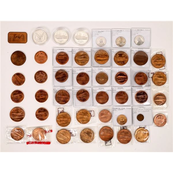 U. S. Mint Silver Dollars & Medals  [170761]