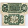 Image 2 : Green Seal Fractional Currency: 25 & 50 Cents  [170639]