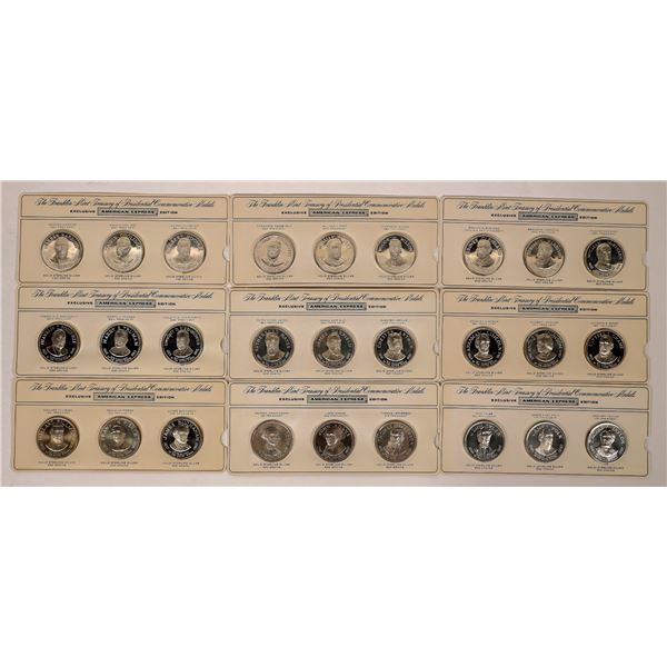 Franklin Mint: Presidential Commemorative Medals  [170996]