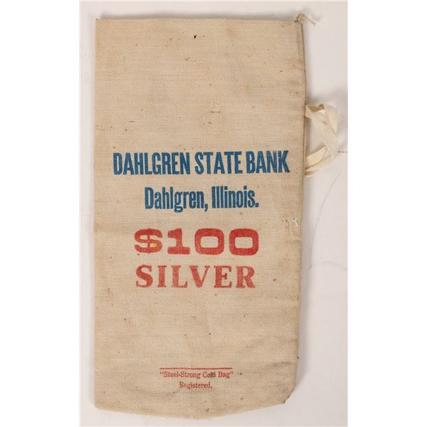 Cloth $100 Silver Coin Bag  [171753]