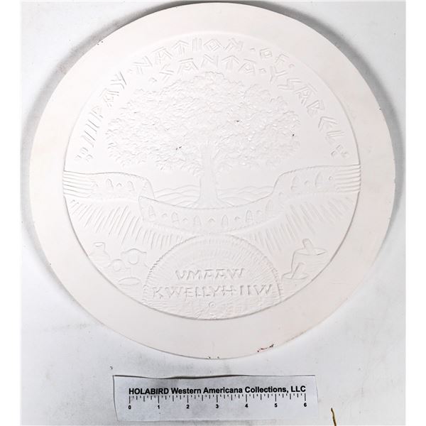 Santa Ysabel Indian Nation Plaster Model for Coin  [158494]