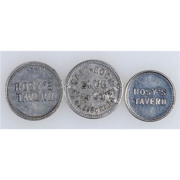 Fort Jones Tokens, 3  [169910]