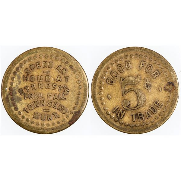 Steeret's Pool Hall Token  [171313]