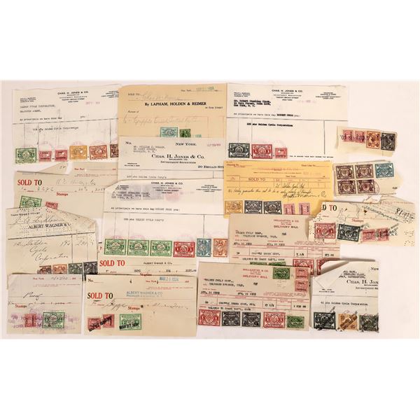 Mix of Revenue Stamps (60+)  [167962]