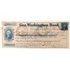 Image 1 : George Washington Triple Play Check, Rare  [172350]