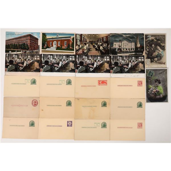 Pre-Split Imprinted Stamp Post Cards (22)  [170484]