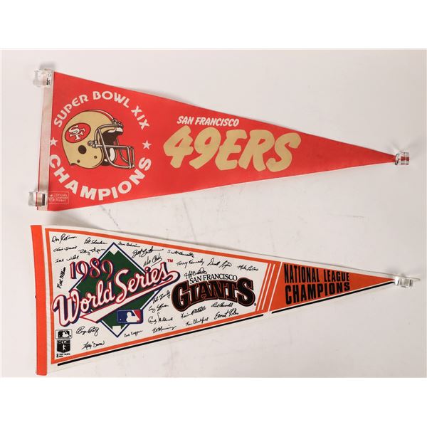 San Francisco Sports Pennants (2)  [172212]