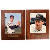 Image 1 : Dave McNally & Jeff Ballard Autographed Photos on Walnut  [166679]
