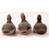 Image 2 : Vintage Wooden Duck Decoys Trio  [172330]