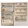 Image 1 : Nevada County Mining Stock Certs (5)  [171521]