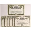 Image 1 : Custer Channel Wing Corporation Stock Certificates (7)  [155827]