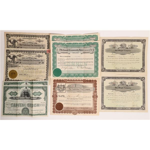 Cumberland Fair and other Stocks (9)  [167554]