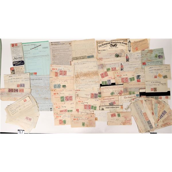 Stock Transfer Docs With Revenue Stamps (101)  [171276]