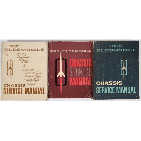 Oldsmobile Service Manuals, 1965, 1966, 1969  [152488]