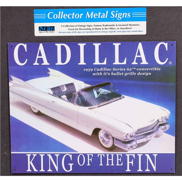 Cadillac Vintage Metal Sign 1959  [168622]