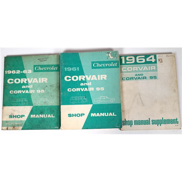 Chevrolet Corvair Service Manuals (3)  [158532]