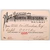 Image 1 : New Orleans & North Western Railway Annual Pass  [165965]
