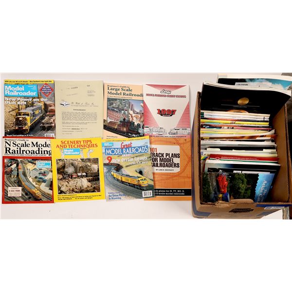 Model Railroad Catalogs and Magazines (50+)  [138660]