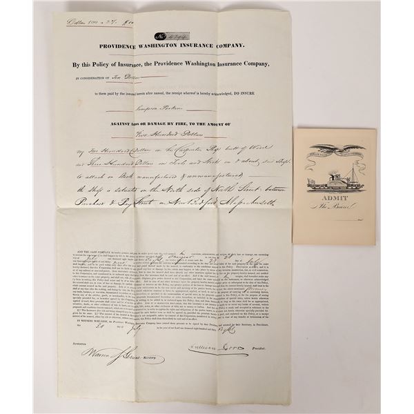 Steamboat  Ticket & Early Insurance Policy (2)  [171275]