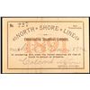 Image 1 : North Shore Line, Consolidation Steamboat Company Pass  [151338]