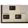 Image 2 : 3-US COIN FDC ENVELOPES WITH CANCELLED STAMPS: