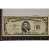 Image 1 : 1953-A US $5 SILVER CERTIFICATE, BLUE SEAL