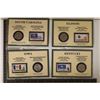 Image 1 : 4 US COIN AND STAMP SETS: 2016-P SOUTH CAROLINA,