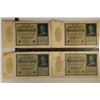 Image 1 : 4-1922 GERMAN LARGE SIZE 10,000 MARK BILLS