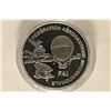 Image 2 : .87 TROY OZ STERLING SILVER PROOF FAI WORLD AIR