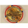 Image 2 : $5 CASINO CHIP. SAHARA HOTEL GOLDEN ANNIVERSARY