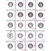 Image 2 : 50-cent 1968-2023 Full Run with 1981-2023 all in Proof with Many Silver Proofs. 60pcs