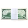 Image 2 : BC-45a 1867-1967 $1 Bundle of 100x No Serial Number Banknotes AU to UNC. 100pcs