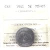 Image 1 : 5-cent 1941 ICCS MS65