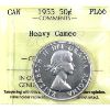 Image 1 : 50-cent 1955 ICCS PL66 Heavy Cameo