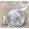 Image 1 : Silver $1 1935 ICCS MS64. Bright, Radiant Lustre