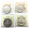 Image 2 : Silver $1 1935, 1937, 1939, & 1950 SWL ICCS MS63. 4pcs