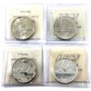 Image 2 : Silver $1 1937, 1939, 1950, & 1951 ICCS MS63. 4pcs