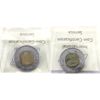 Image 2 : $2 1997 & 1999 Nunavut ICCS MS66. 2pcs.