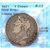 Image 1 : Great Britain 1821 Crown Rotated Die CCCS F12